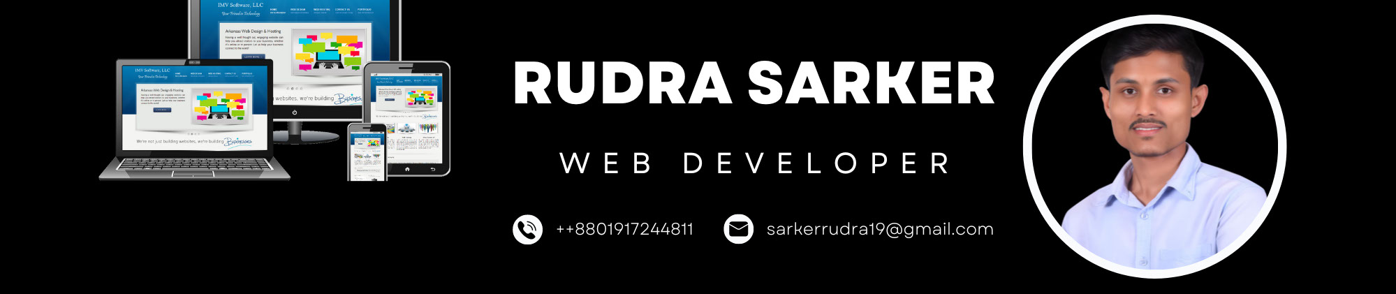 Баннер профиля Rudra Sarker ✪