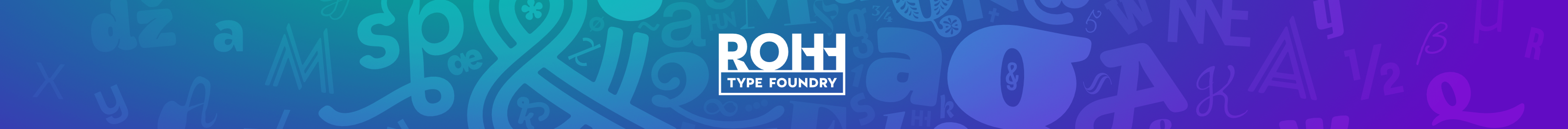 ROHH Type Foundry's profile banner