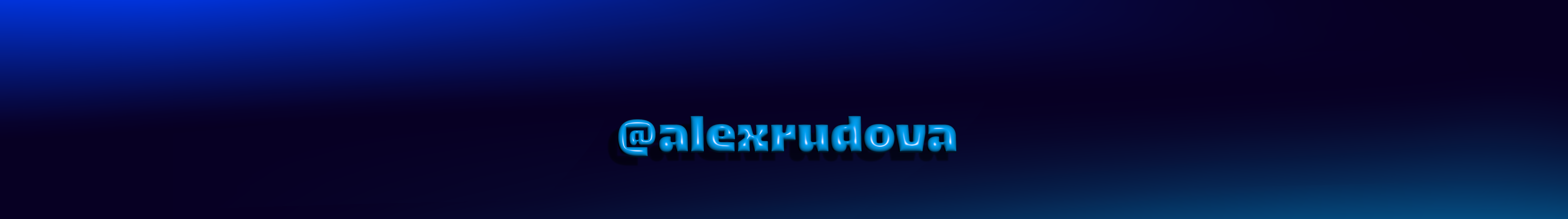 Alex Rudova's profile banner