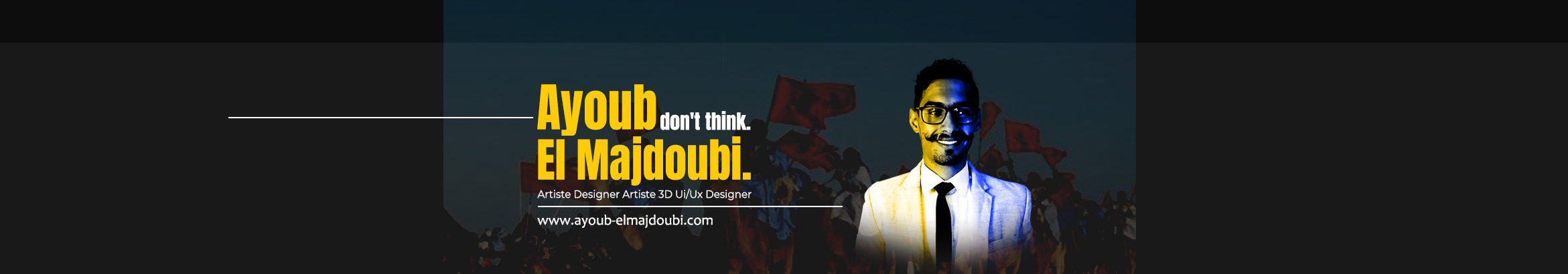 Banner profilu uživatele ayoub el majdoubi