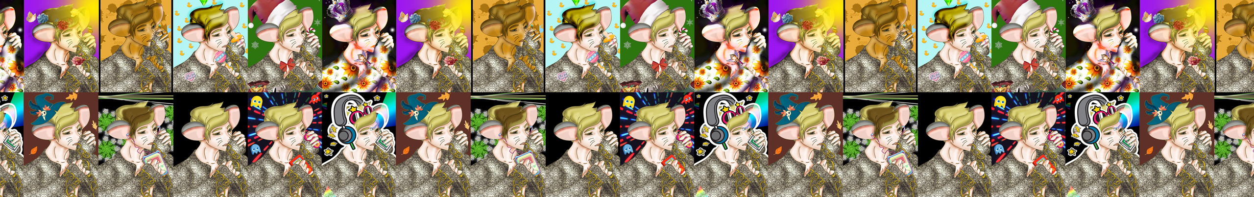 Yellow mouse's profile banner