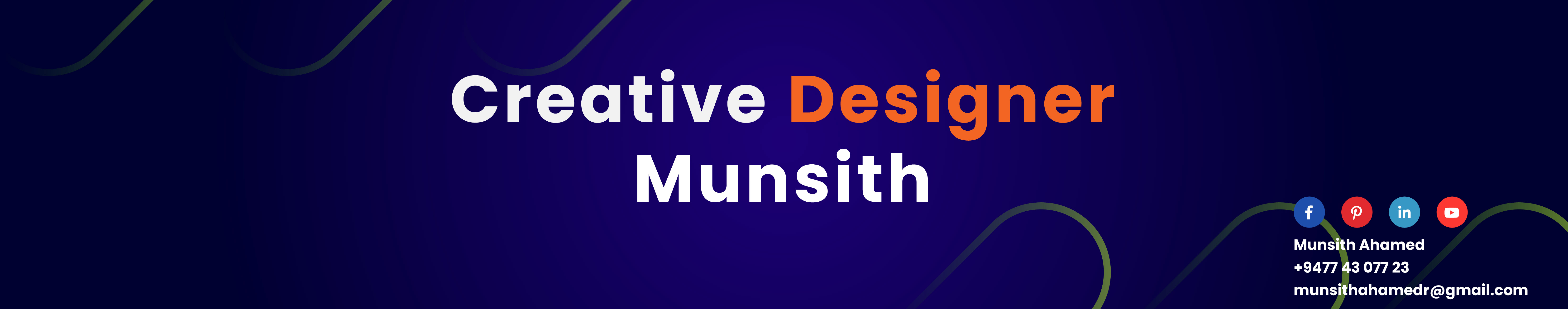 Banner profilu uživatele Munsith Ahamed
