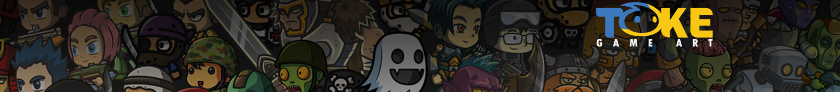 Banner profilu uživatele Toke Game Art