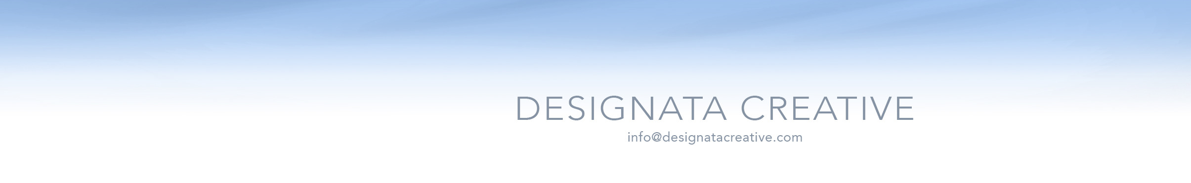 Designata Creative's profile banner