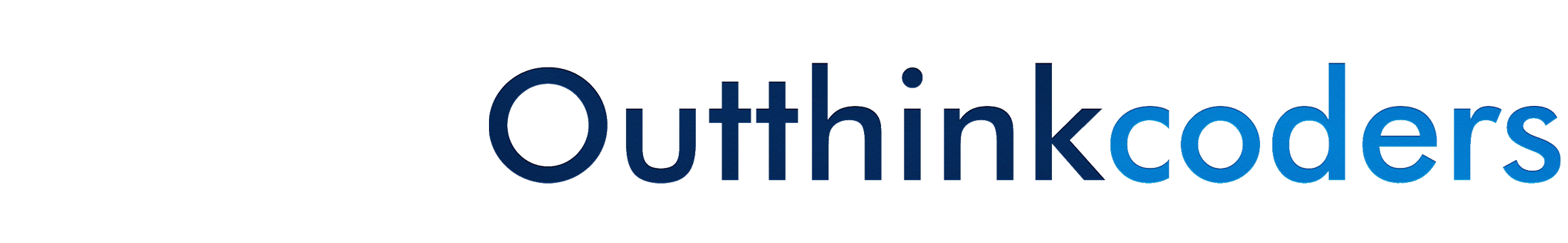 Outthink coders's profile banner