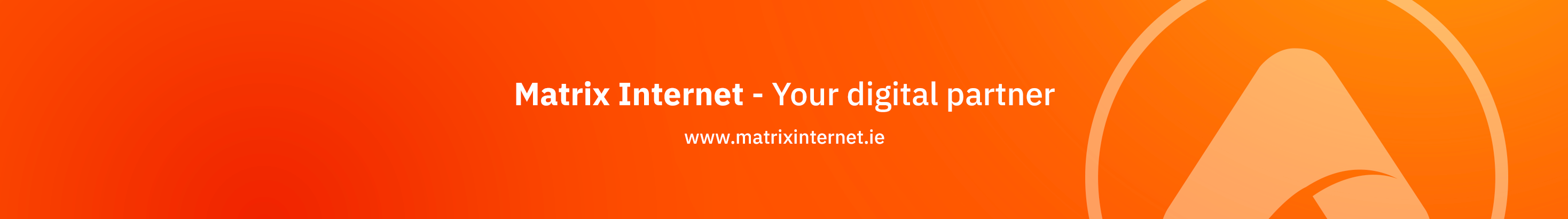 Matrix Internet's profile banner