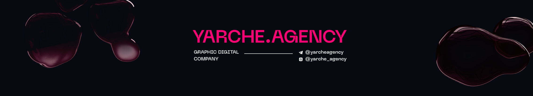 Banner de perfil de YARCHE AGENCY