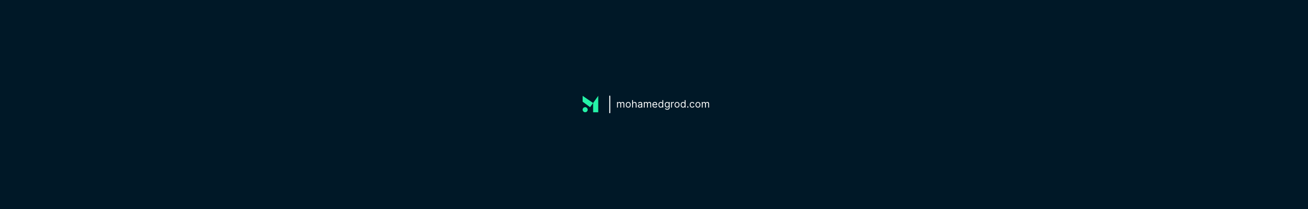 Banner de perfil de Mohamed Grod