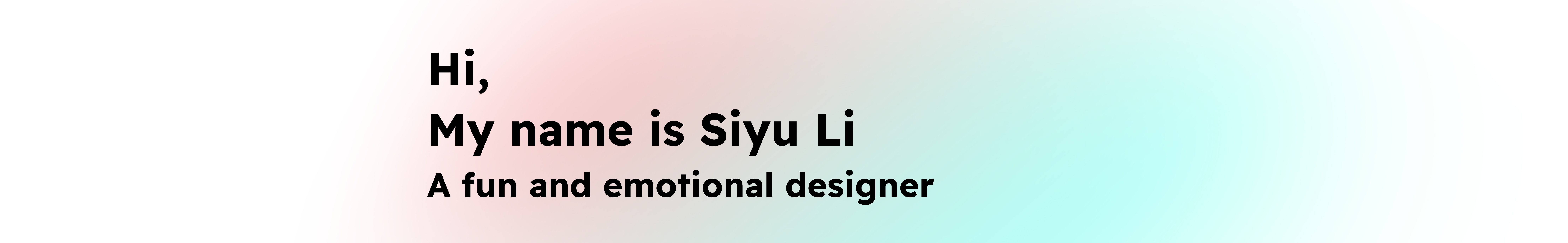 siyu Li's profile banner