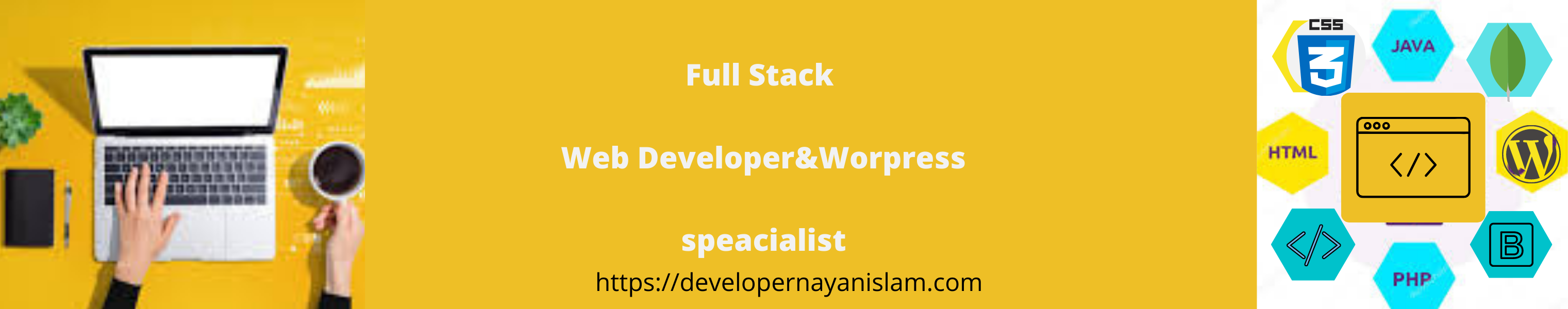Developer Nayan's profile banner