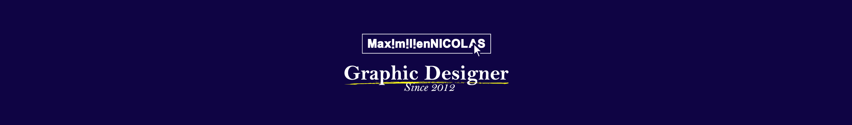 Banner profilu uživatele Maximilien Nicolas