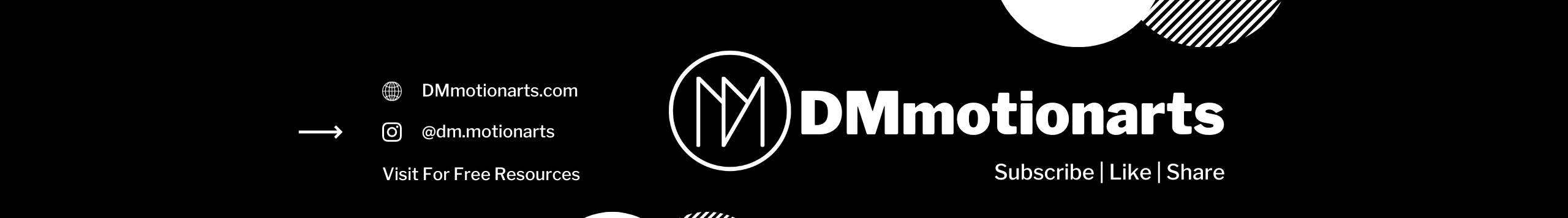 DM motion arts's profile banner