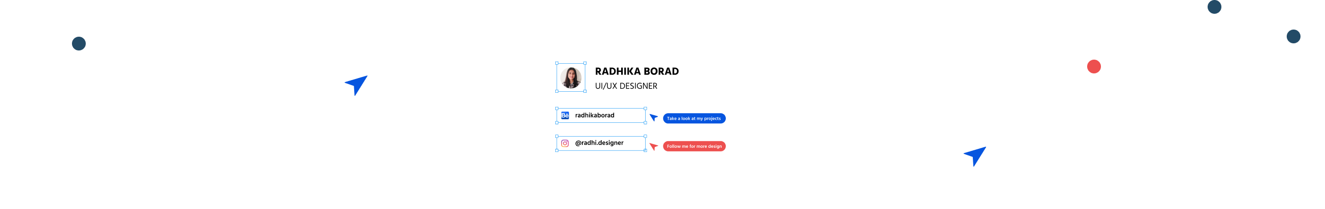Radhika Borad's profile banner