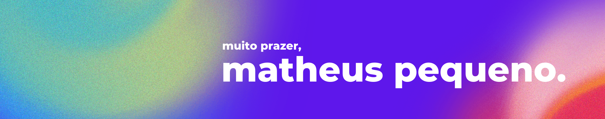 Banner de perfil de Matheus Fernandes