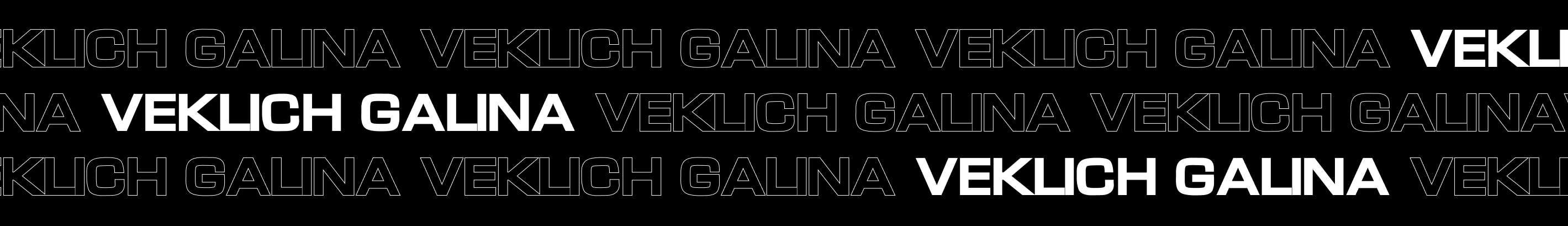 Galina Veklich's profile banner