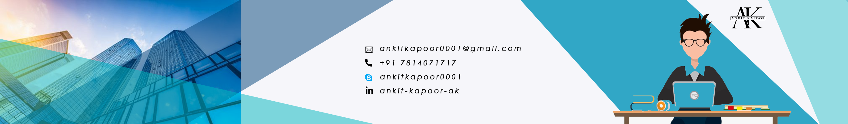 Ankit Kapoor's profile banner
