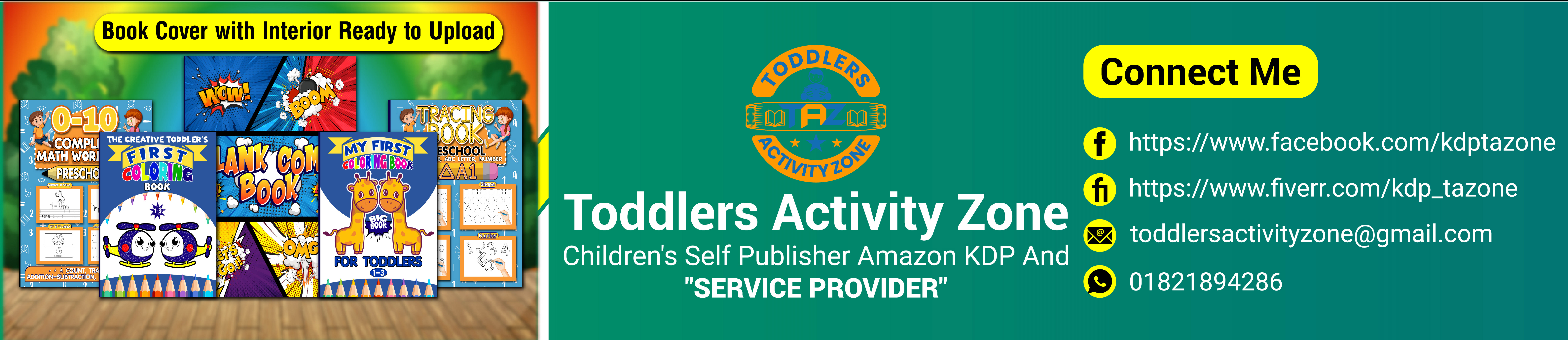 Toddlers Activity Zones profilbanner