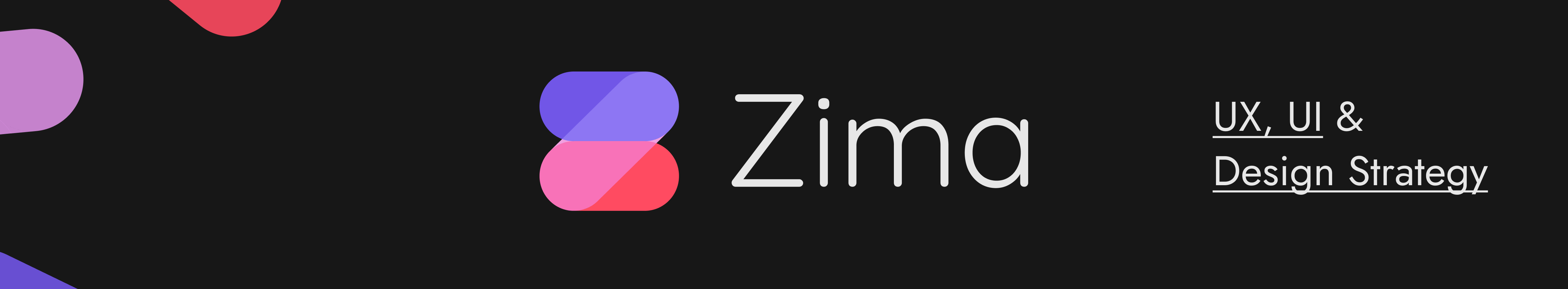 Zima UX, UI & Design Strategy's profile banner