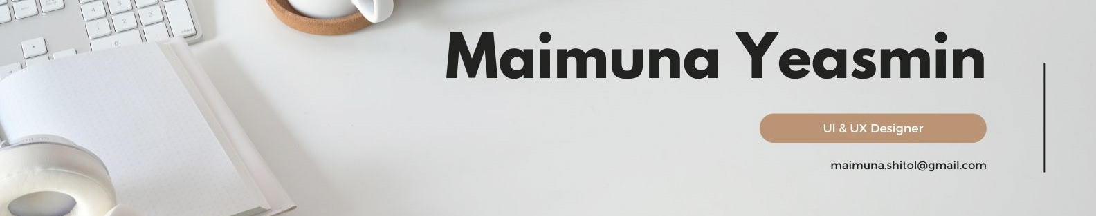 Bannière de profil de Maimuna Yeasmin