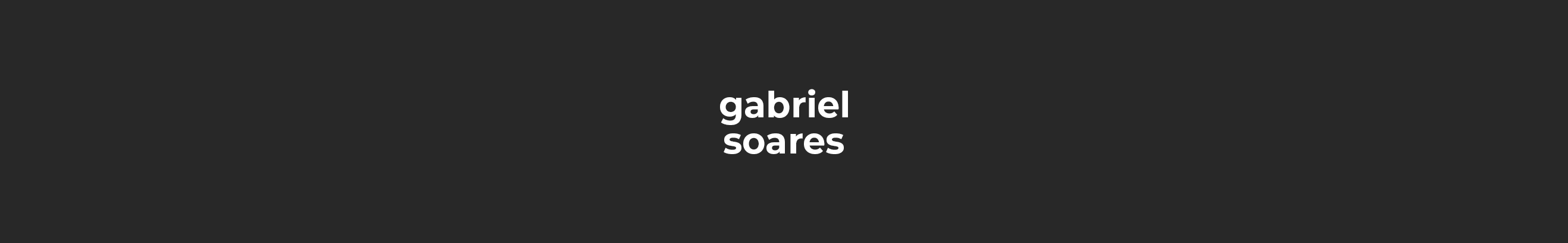 Gabriel Soares's profile banner