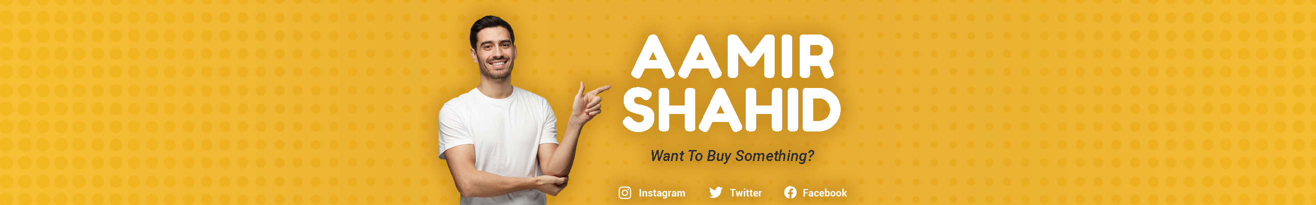 Aamir Shahid's profile banner