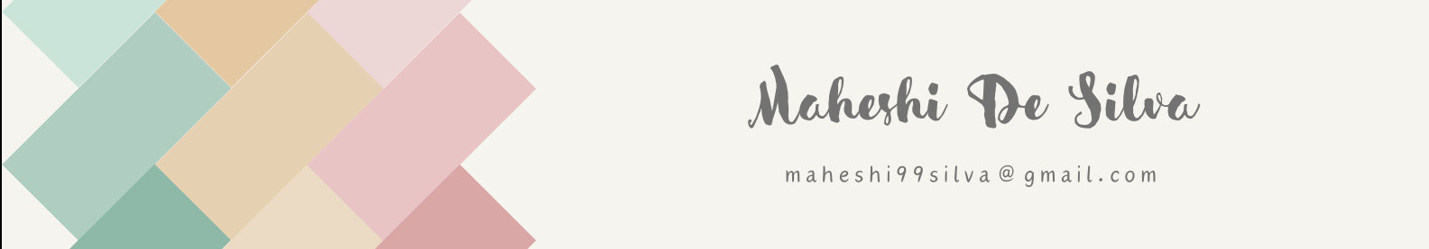 Maheshi De Silva's profile banner