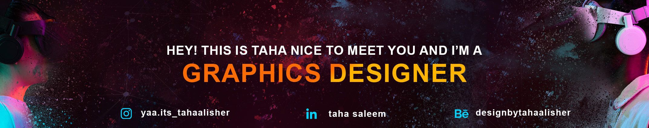 Banner profilu uživatele Taha Saleem