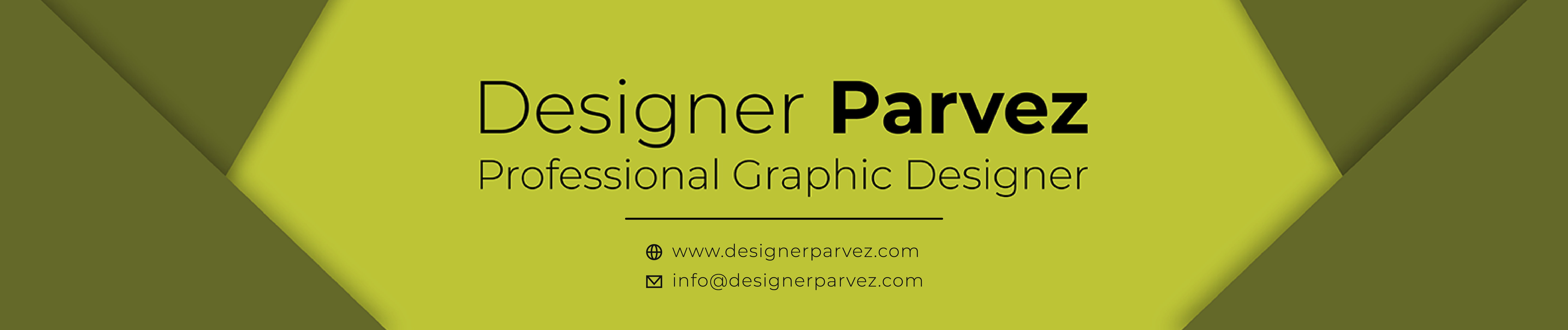 Designer Parvez's profile banner