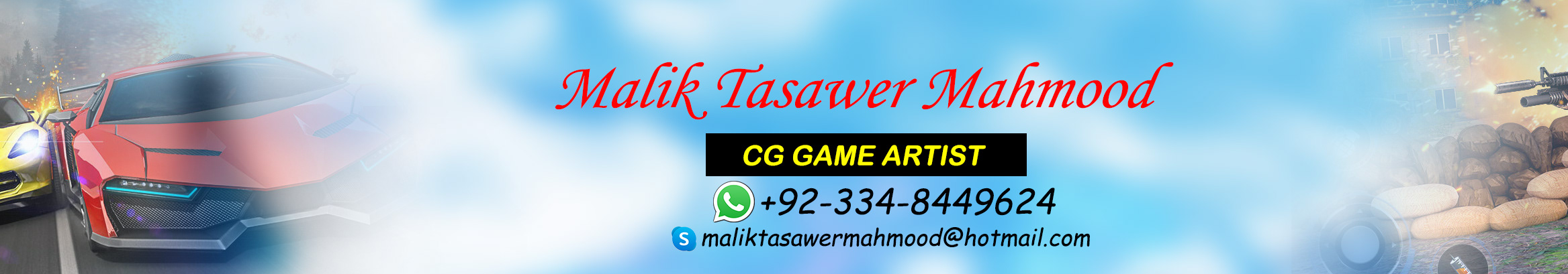 Malik Tasawer's profile banner