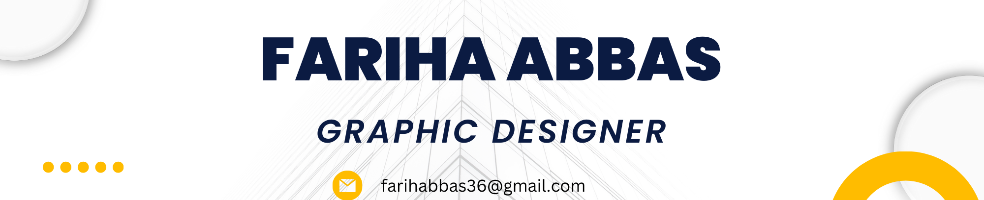 Fariha Abbas's profile banner