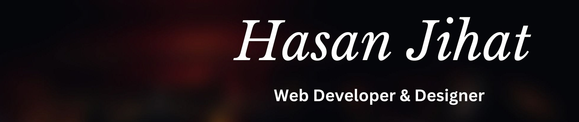 Hasan Jihat's profile banner