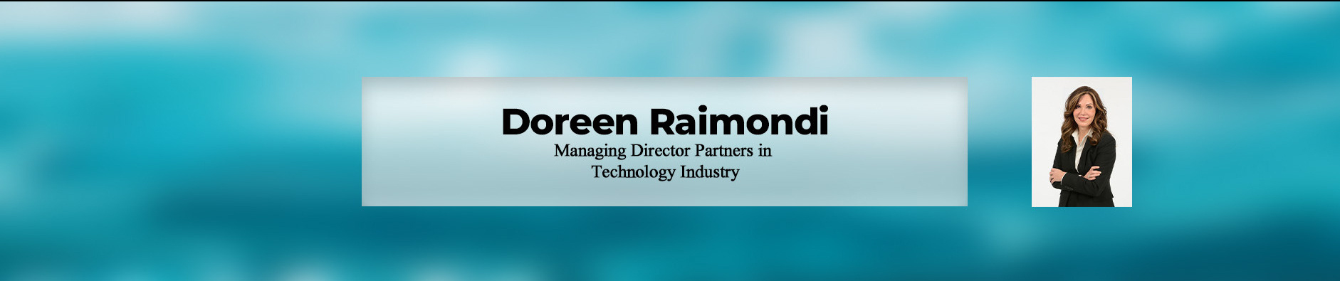 Doreen Raimondi's profile banner