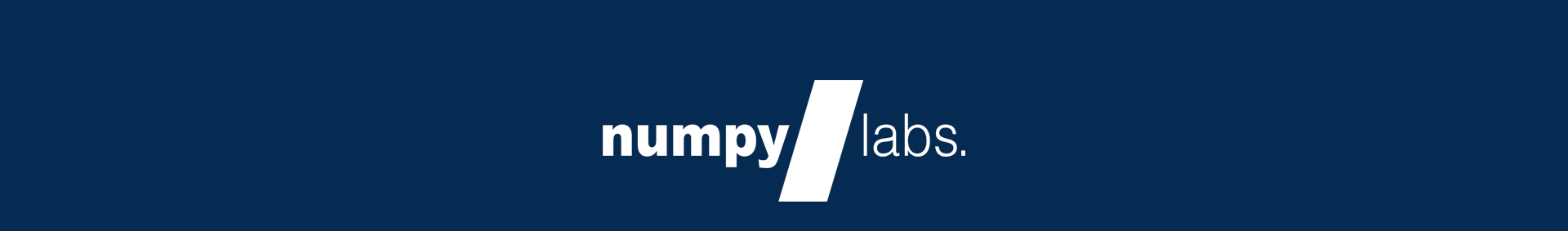 Numpy Labs LLC's profile banner
