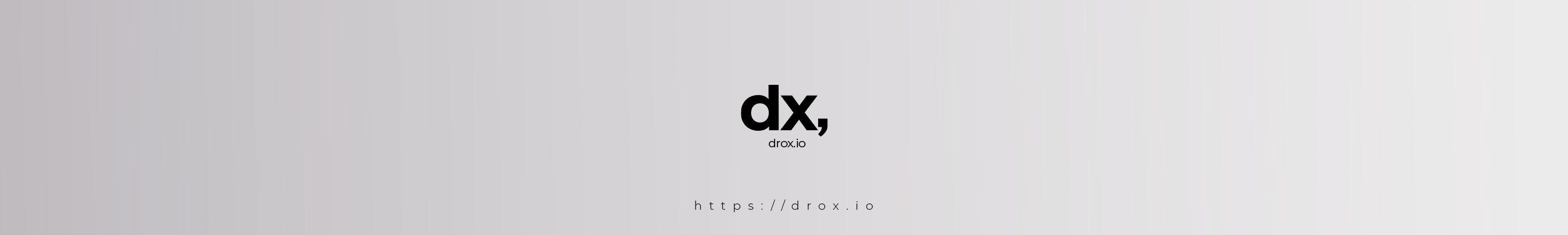 Drox Studio のプロファイルバナー