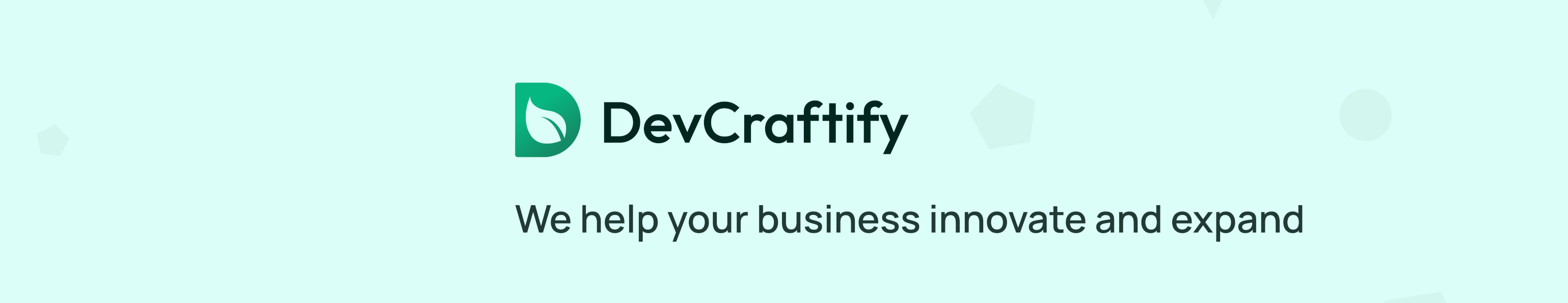 Dev Craftify's profile banner