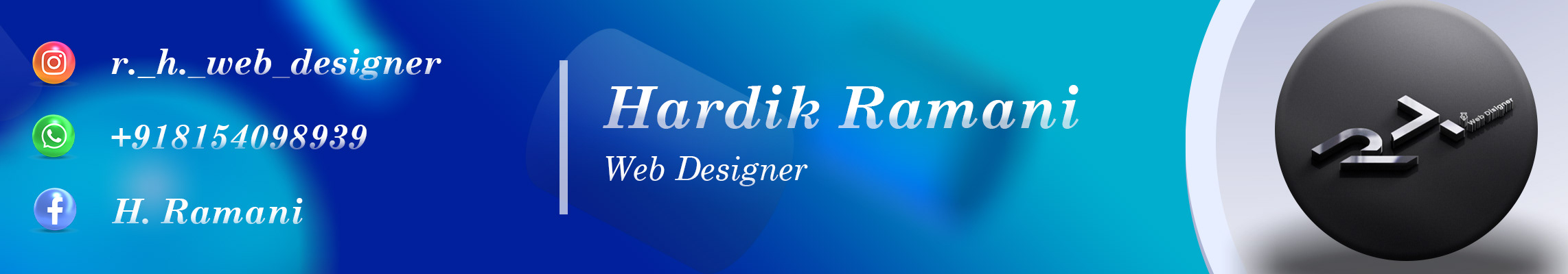 hardik ramani's profile banner