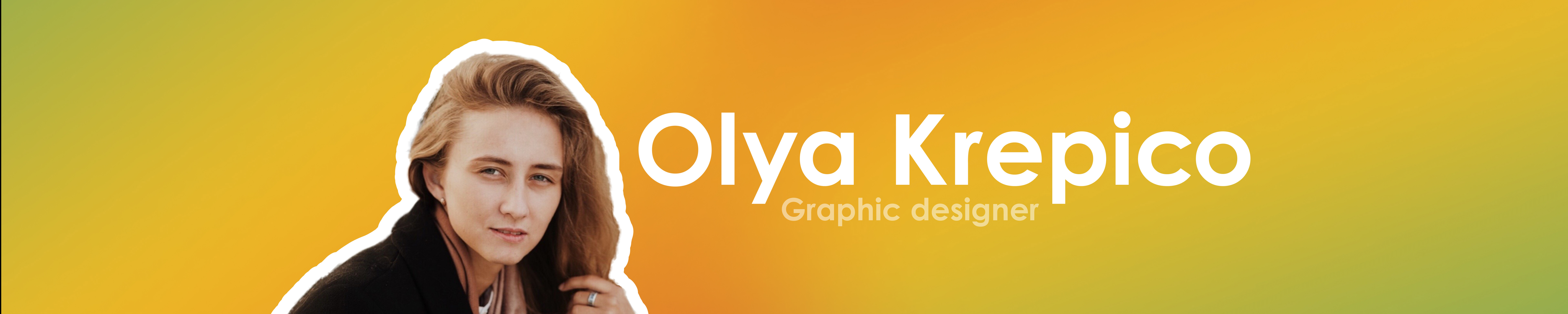 Banner de perfil de Olya Krepico