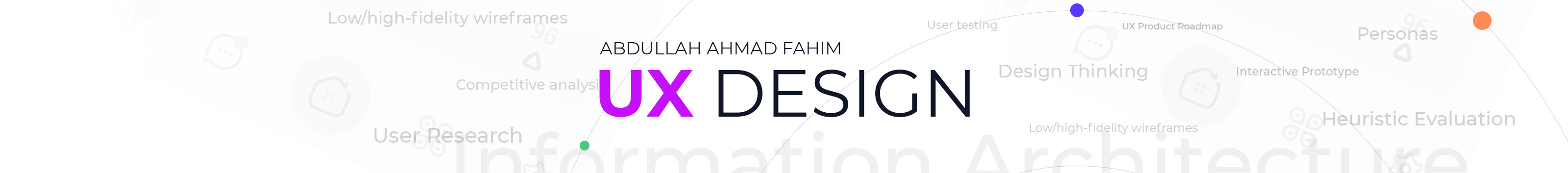 Banner del profilo di Abdullah Ahmad, IxDF, CSPO®, ICP®, ICP-APO®