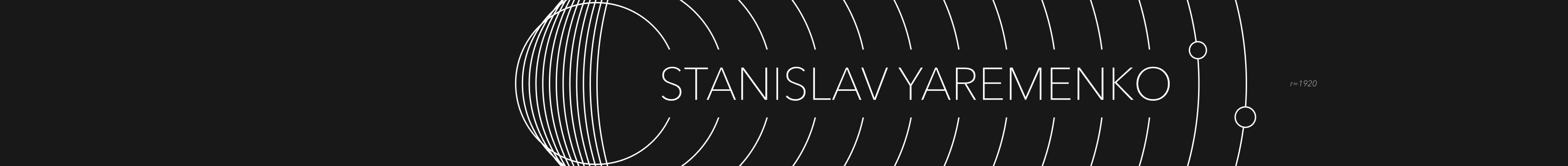 Banner profilu uživatele Stanislav Yaremenko
