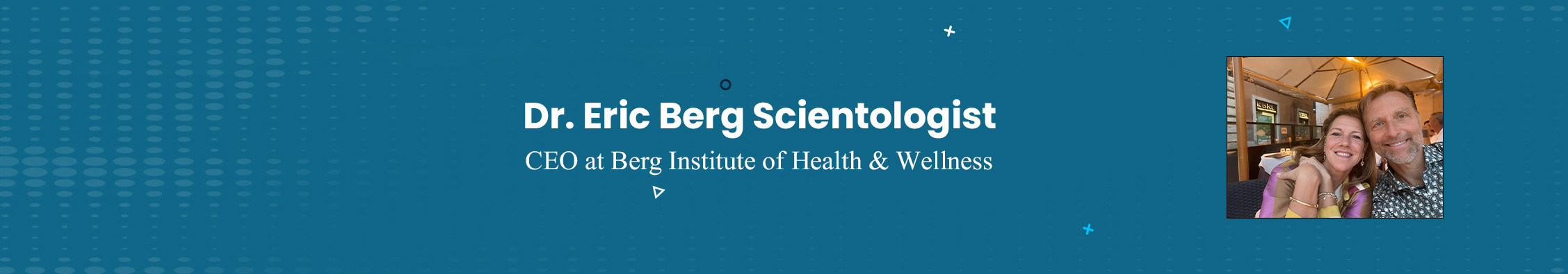 Dr. Eric Berg Scientologist's profile banner