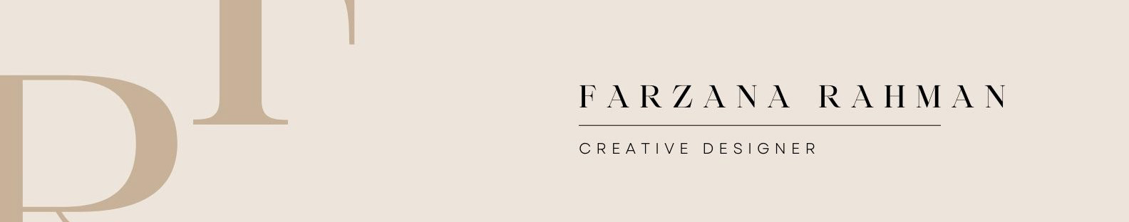 Farzana Rahman's profile banner