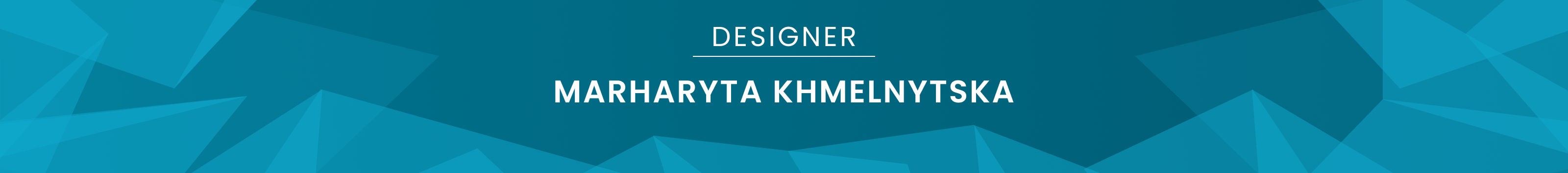 Marharyta Khmelnytska's profile banner