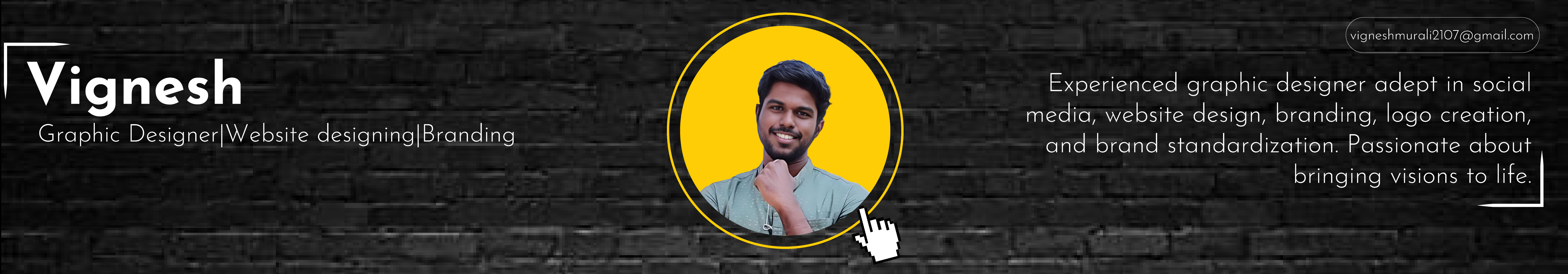 Vigneshwaran Muralidharan's profile banner