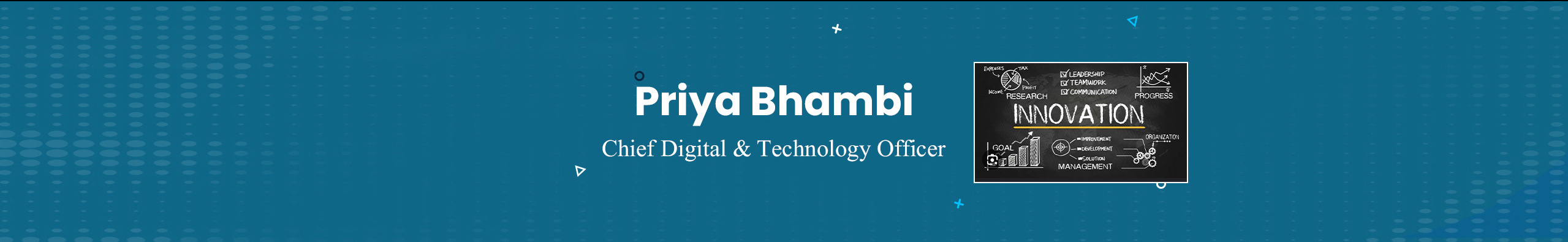 Banner de perfil de Priya Bhambi