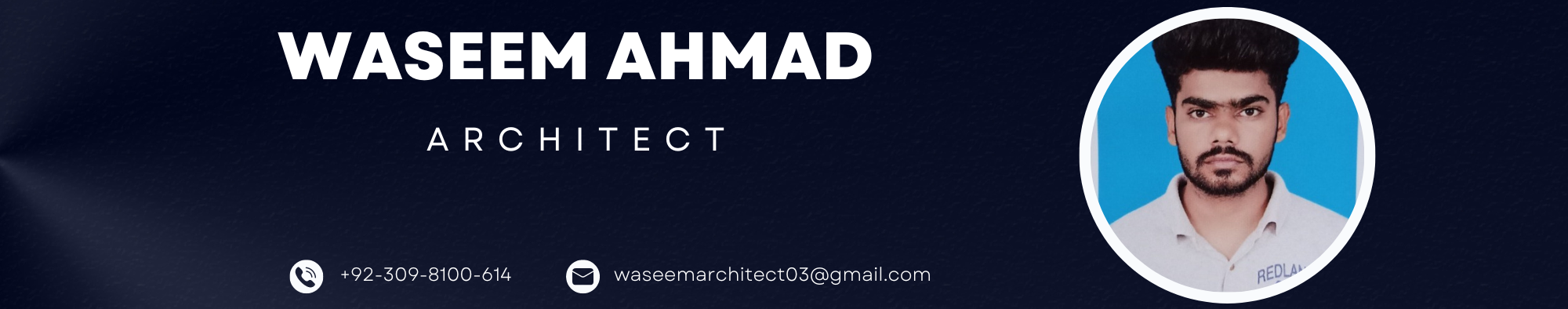 Waseem Ahmad's profile banner