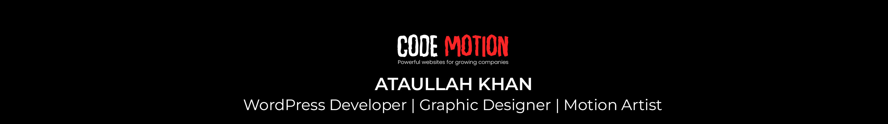 Banner del profilo di Ataullah Khan