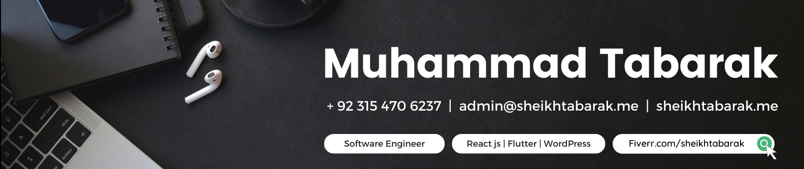 Muhammad Tabarak's profile banner