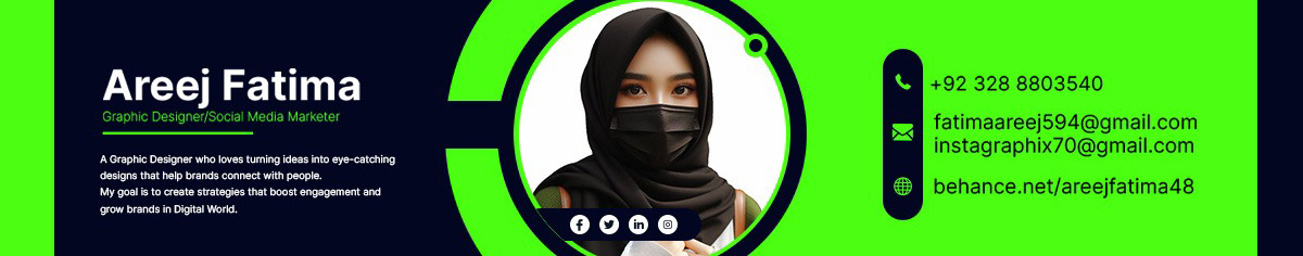 Areej Fatima's profile banner