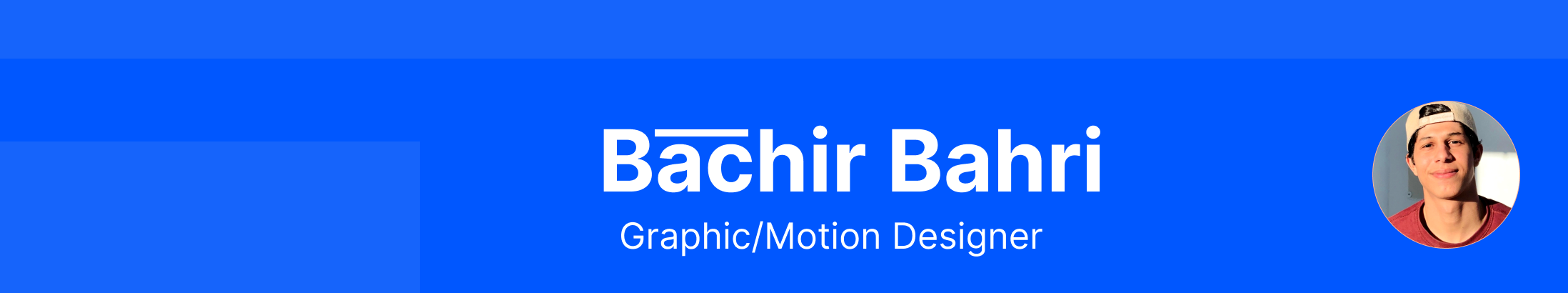 Banner profilu uživatele Bachir Bahri