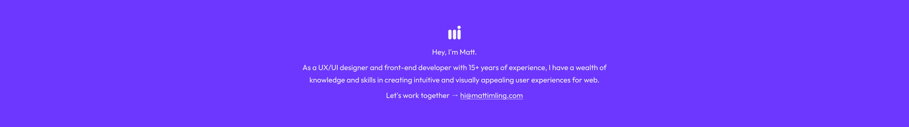 Matt Imling's profile banner